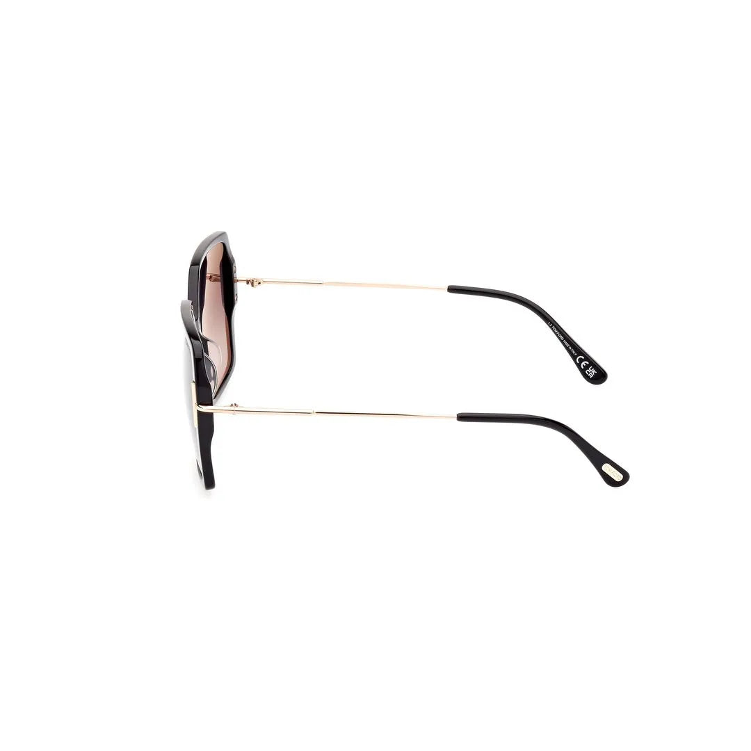 Tom Ford - FT1039 - 01B - Nero Lucido / Oro Pallido Lucido