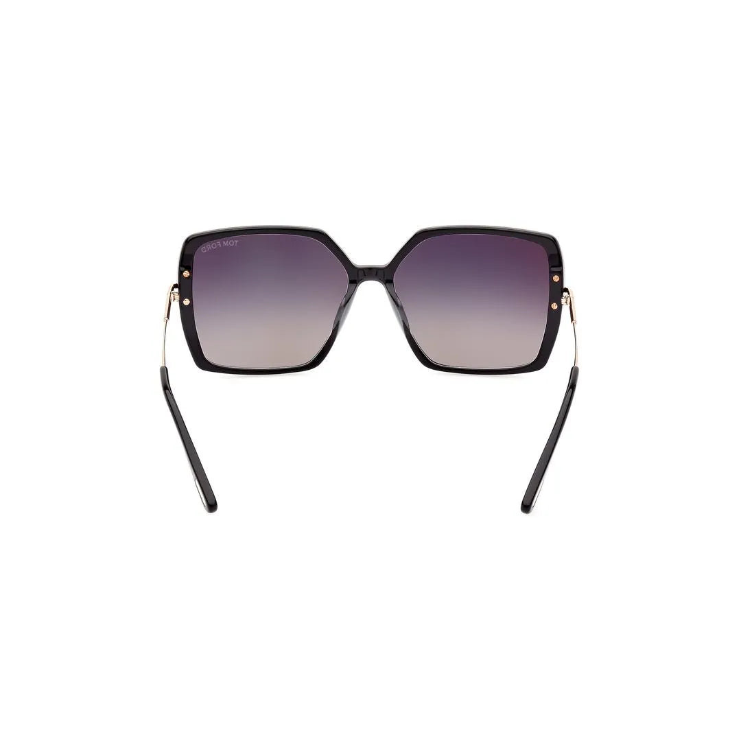 Tom Ford - FT1039 - 01B - Nero Lucido / Oro Pallido Lucido