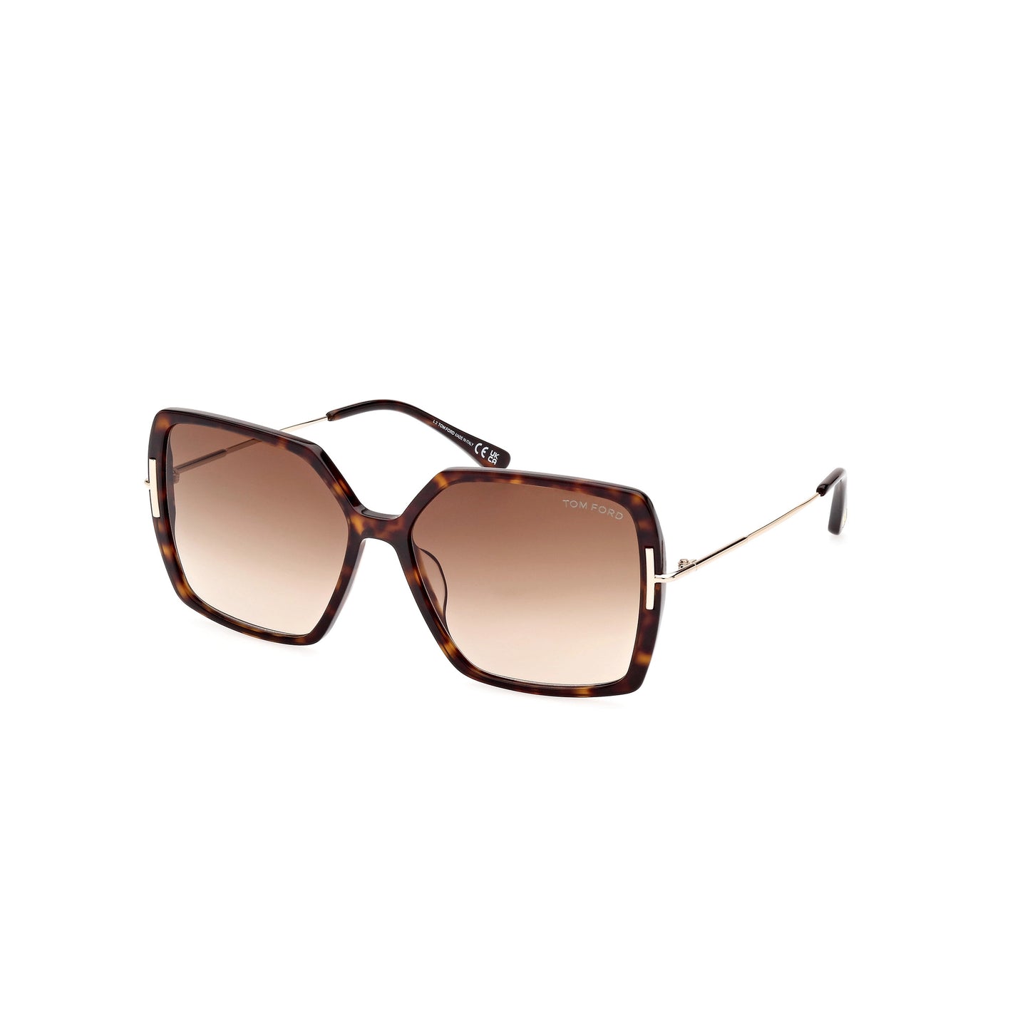 Tom Ford - FT1039 - 52F - Avana Scura / Oro Pallido Lucido