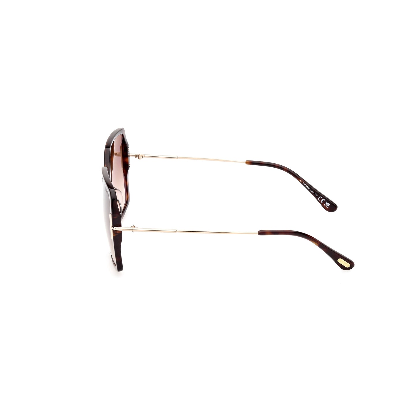 Tom Ford - FT1039 - 52F - Avana Scura / Oro Pallido Lucido