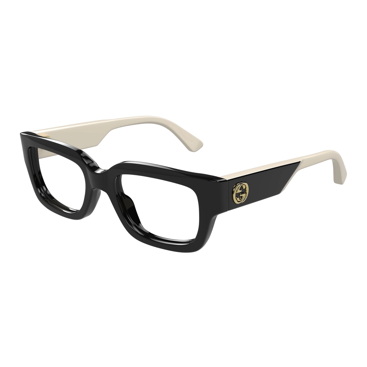 Gucci - GG1666O - 005 - Black white transpa