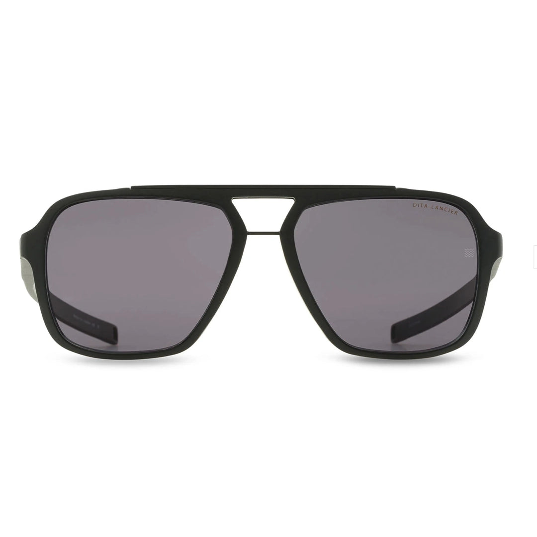 Dita Lancier - LSA-415 - Matte Black - Sea Lens Grey Polarized