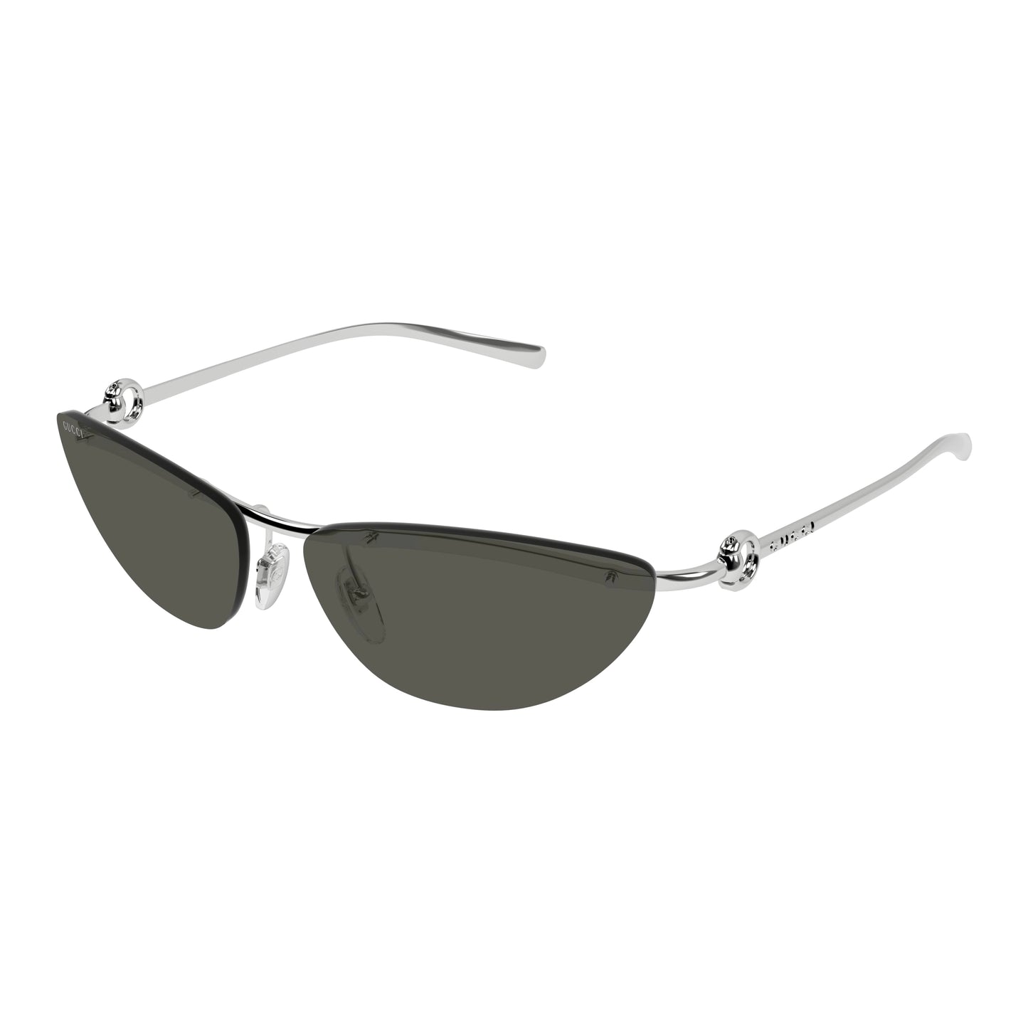 Gucci - GG1701S - 001 - Silver silver grey