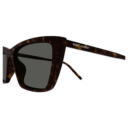 Saint Laurent - SL 737 Mica Thin - 002 - Havana havana grey